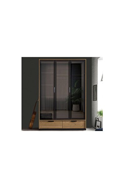 CaddeYıldız Newport 3 Kapılı Gardrop V2