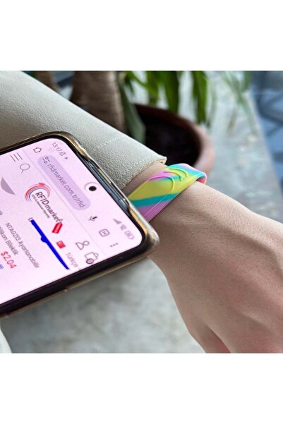 RFID Silikon Bileklik Su Geçirmez