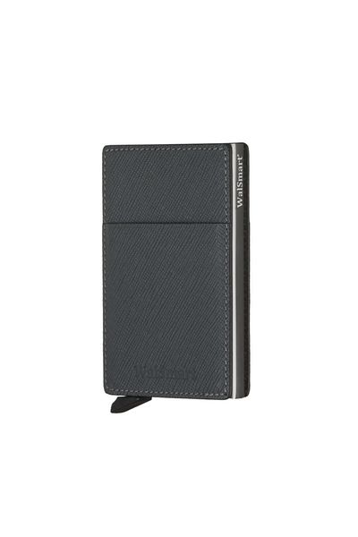 WalSmart Pocket Safiano Leather Wallet with Smart Mechanism