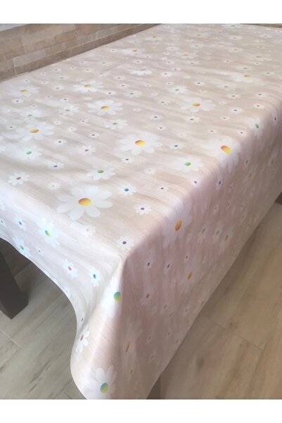 yukselhalimefrusat مفرش طاولة من القماش الزيتي مبطن