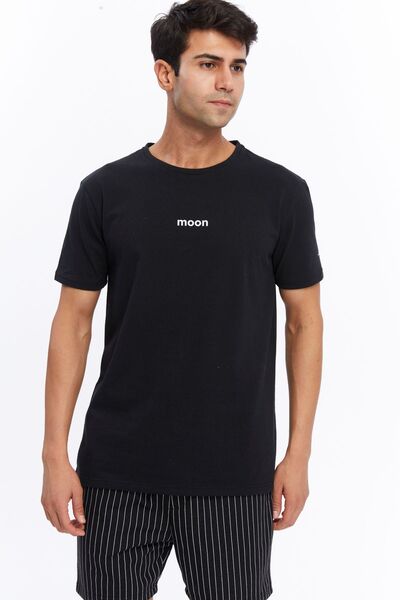 Bella Dossi Дорогий романтичний піжамний комплект Місячна зірка з принтом Відсортовано