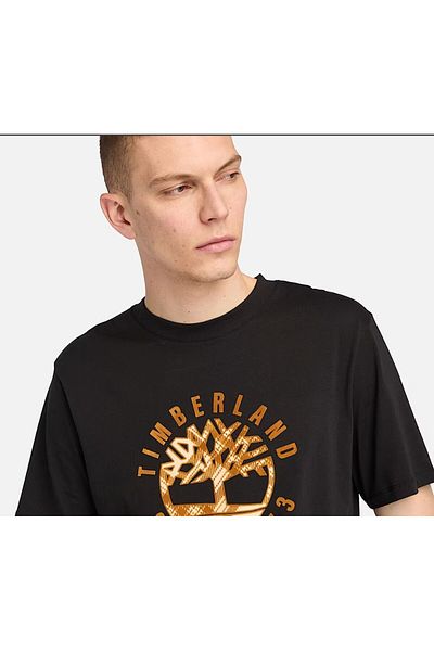 Timberland Tricou SS pentru femei - Design grafic frontal de vacanță
