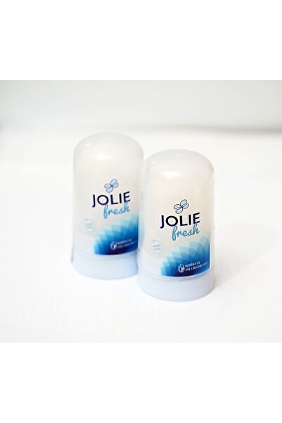 Jolie Fresh 2 Adet Doğal Deodorant Mineralli Roll-on Taş Deodorant Ter Kokusu...