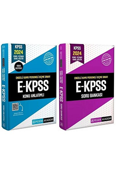 Pegem Akademi Yayıncılık 2026 Ekpss Konu Soru 2 Li Set Pegem Akademi