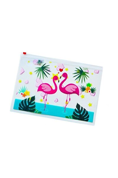 Kahraman Πλαστική τσάντα στυλό 20x15cm με διάφανη αλυσίδα