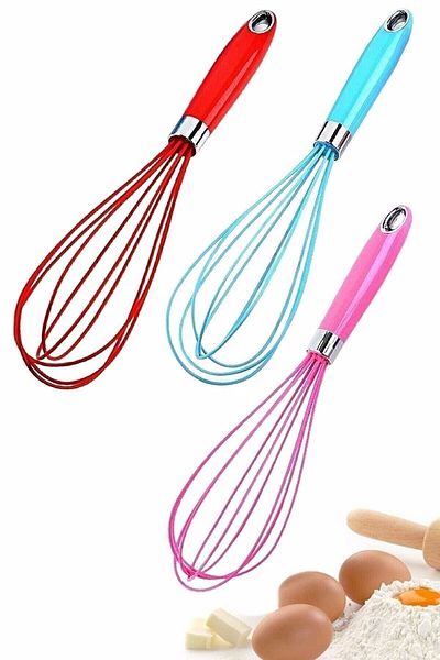 Arma House Blue Stainless Steel Whisk
