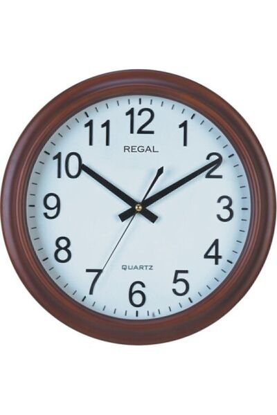 Regal Masif Ahşap 0915 Aw 3d Kadran Klasik Duvar Saati 33 Cm