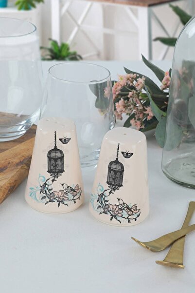 Keramika ريترو ملح وفلفل هزازة 2 قطعة