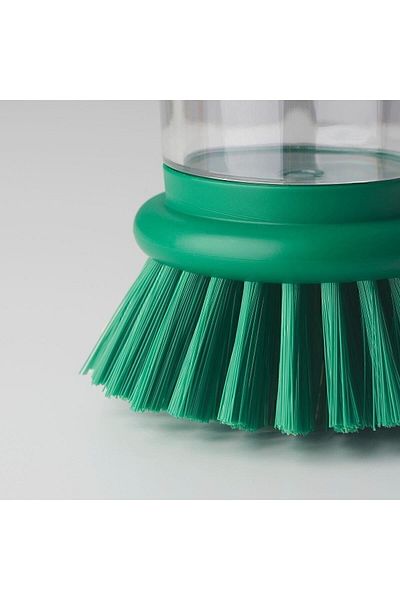 IKEA Green Dish Brush with Detergent Tank