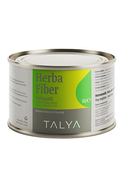 Talya Herbafiber Bitkisel Kökenli Lif Kaynağı, Prebiyotik, 60 gr