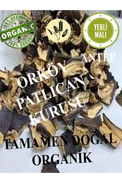 orköy Dilimlenmiş Patlıcan Kurusu 250gr - Doğal Kurutulmuş