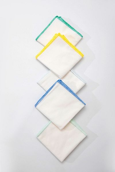 Luggi Men's Cotton 10 Pack Baby Wipes 4268-e Baby Mouth Diapers