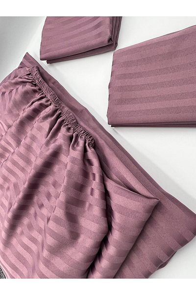 pınarhome collectıon SET PERIFERIE MICRO SATIN (***CASA INFERIOR CU ELASTIC-***HACĂ DE PERNĂ HACĂ)