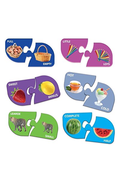 LAÇO KİDS İngilizce Eğitici Zıt Kavramlar 40 Parça