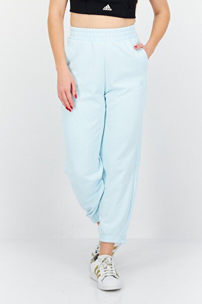 Adidas Originals بنطال رياضي مناسب للتدريب للنساء، أزرق نعناعي