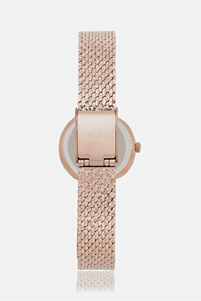 Coach Women Audrey Stainless Steel Watch 18mm, Rose Gold