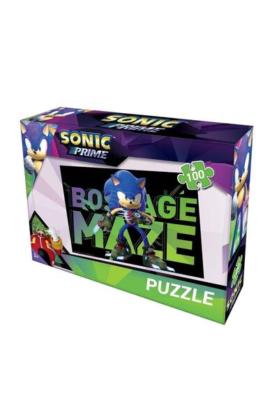 Sonic لغز 100 قطعة - قطع مريح