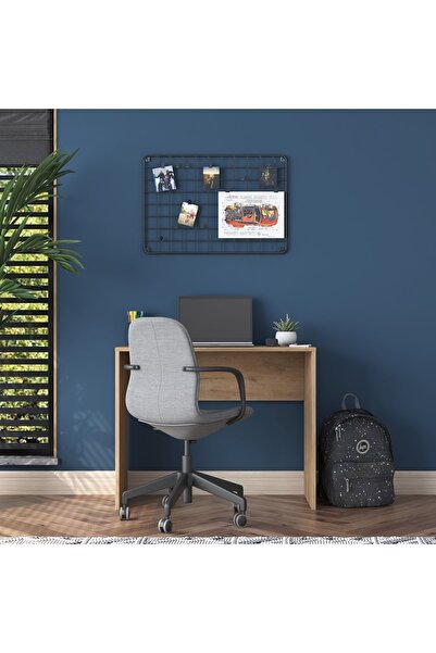 Rani Mobilya Rani Ha114 Çalışma Masası Ofis Bilgisayar Masası Sepet Ceviz