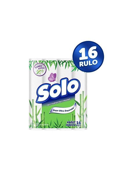 Solo Set of 16 Bamboo Added Paper Towels