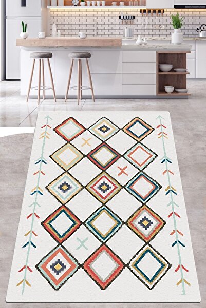 Chilai Home Notional Mutfak Halısı Makinede Yıkanabilir Kaymaz Tabanlı Mutfak...