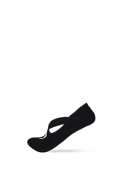 Katia&Bony Black Children's Yoga Socks - Asta Glitter and Invisible