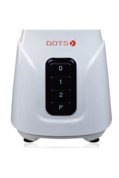 DOTS خلاط متعدد الوظائف 2 في 1 سعة 1.5 لتر مع مطحنة - 500 واط - أبيض