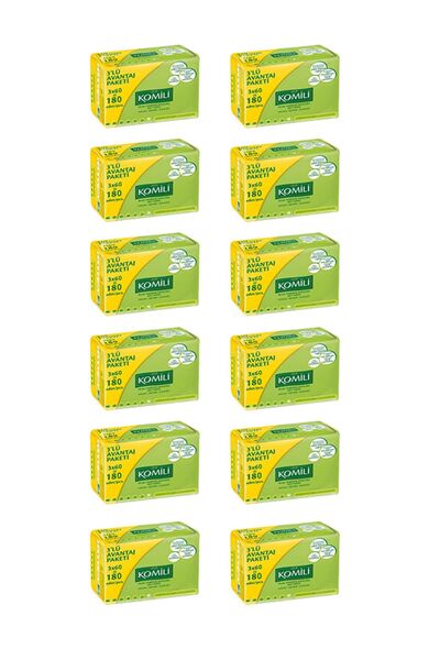 Komili Islak Mendil 60'lı*3 Paket * 12 Adet