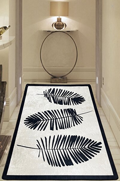 Chilai Home Hoja Dekoratif Halı Kaymaz Yıkanabilir Djth