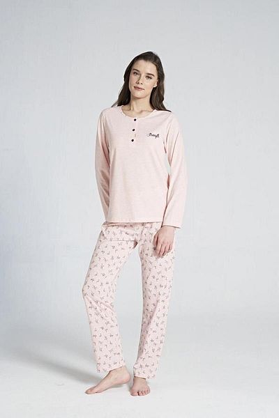 Pijadore Pijadore 1711 Long Sleeve Sleepwear Set