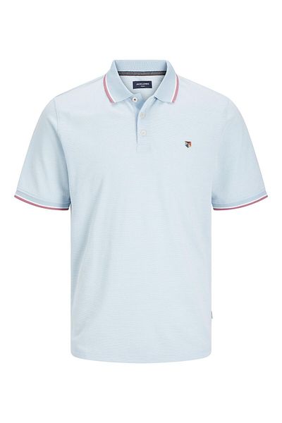 Jack & Jones Premium Poloshirt Einfarbiges Hemdkragen-Poloshirt