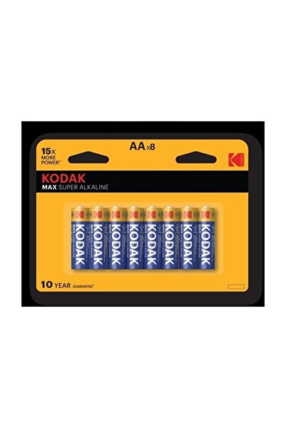 Kodak Çinko Karbon Kaahz-8 Kalem Pil Shrk