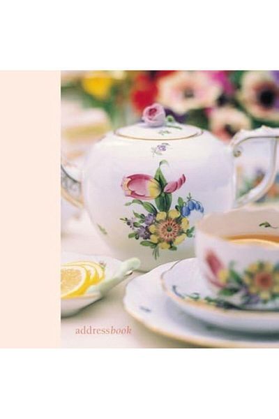 Macmillan Distribution Teatime Large Address Book