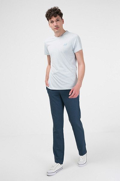 BRZ COLLECTION Pantaloni pentru bărbați Interlock bleumarin