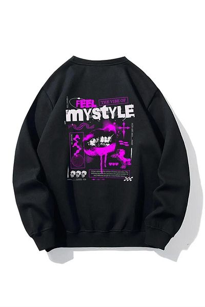 BRZ COLLECTION Hanorac supradimensionat unisex Feel Mystyle