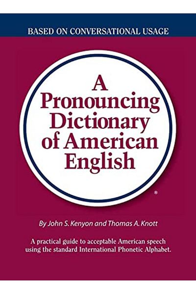 Merriam Webster Inc قاموس نطق اللغة الإنجليزية الأمريكية