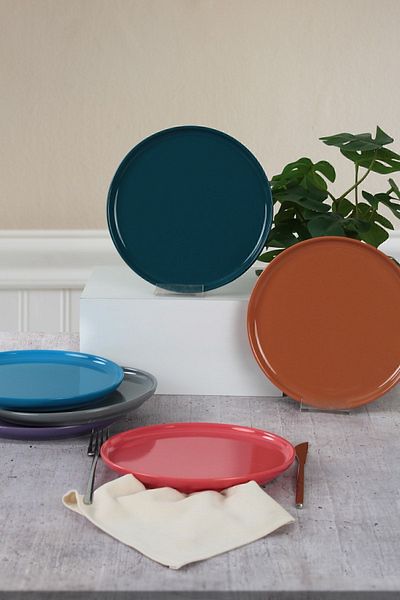 Keramika Farfurie Nordic Mixed Tort 22 Cm 6 Bucuri 406-620