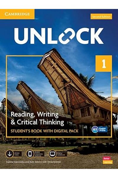 Cambridge Unlock Level 1 Reading Writing And Critical Thinking Students Book With Digital Pack