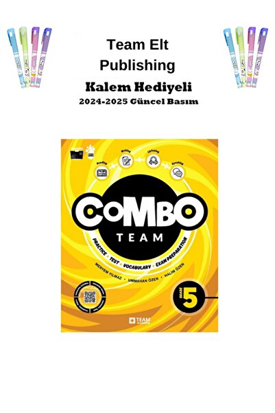 Team Elt Publishing Team ELT Combo Team 5. Sınıf (PracticeBook + Test + Vocabulary + Exam Preparation) (2024-2025)