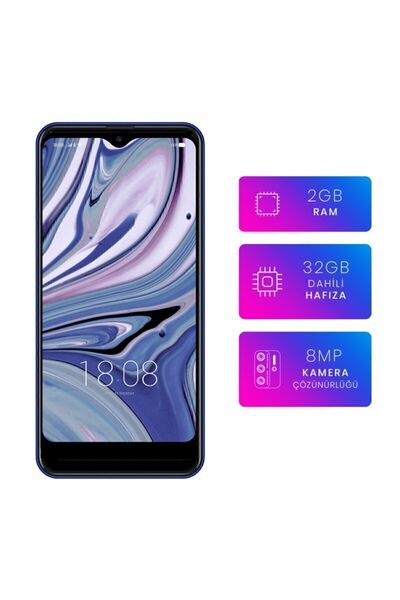 Reeder P13 Blue 2021 2 GB + 32 GB Mavi Cep Telefonu (Reeder Türkiye Garantili)