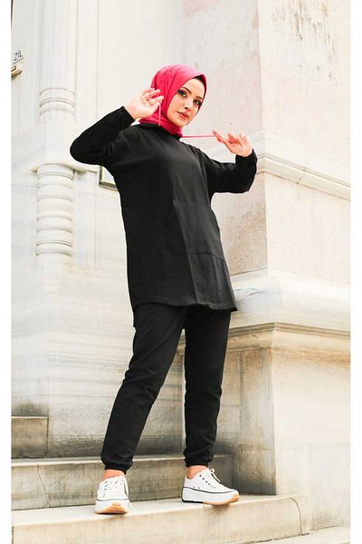 CNG MODA Hijab Tracksuit Set - Oversize Model