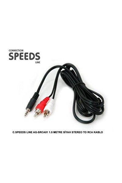 Shn 2 Rca Lale Tos - 1 Stereo Aux Ses Kablosu Siteryo-tos Lale Rca Tv Ses Sistemi Kablosu
