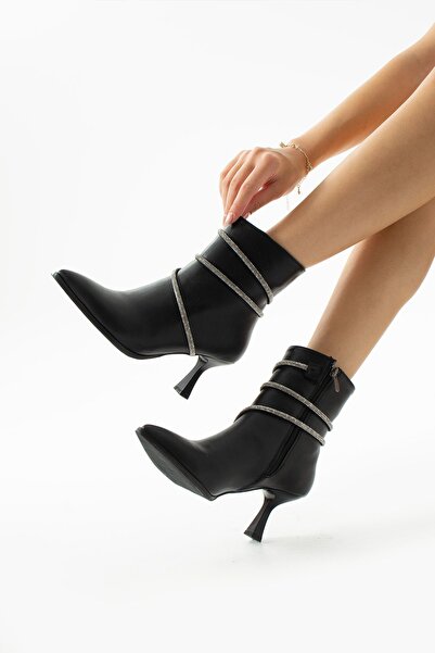 shopcolic 098 BİLEK TAŞLI KIŞLIK GÜNLÜK KADIN BOT