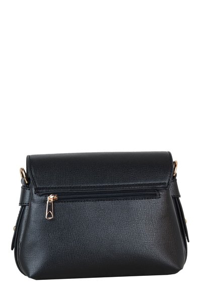 SENNA Motto Women's Shoulder Bag Black