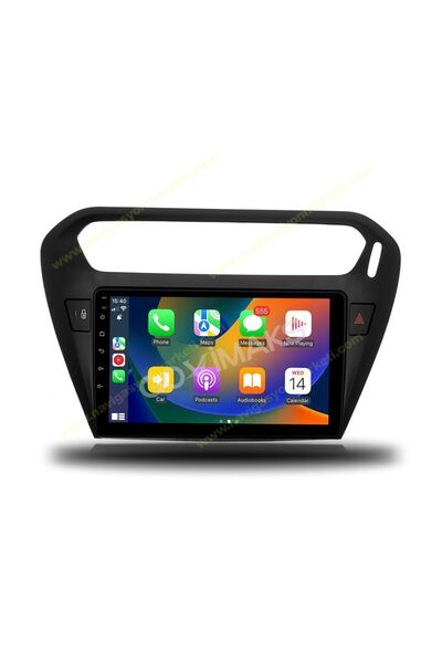 NAVMİNA CİTRROEN C-ELYSEE / PEUGEOT 301 UYUMLU SİYAH 9 İNÇ 4-32 GB MULTİMEDYA