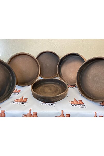 AdenArt Aile Boyu Toprak Güveç Fırın Tepsisi 12 Kişilik 41 Cm