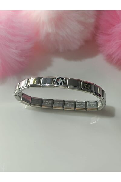 ilvesa shop Yıldızlı Taraftar İtalyan Charm Bileklik