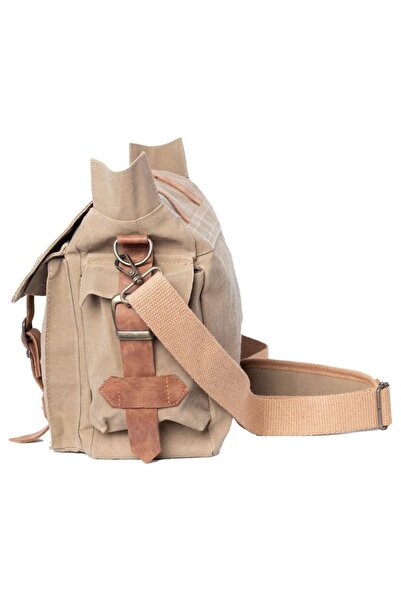 Old Cotton Τσάντα ώμου από καμβά μεγάλου μεγέθους Travel Laptop School - Baltimore 7156