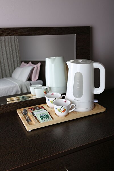 Ddafni 10 Pieces Hotel Restaurant Custom Made Kettle Presentation Wooden Tray 10