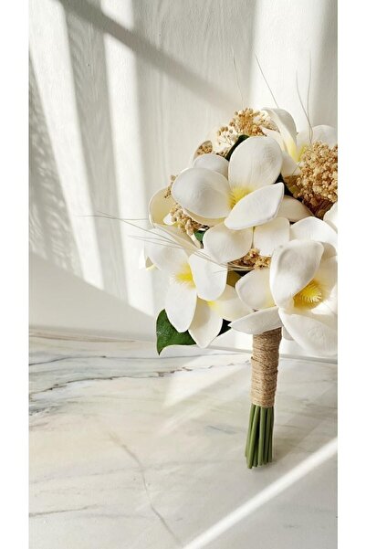 sezu concept Cipsolu Islak Manolya Gelin Buketi