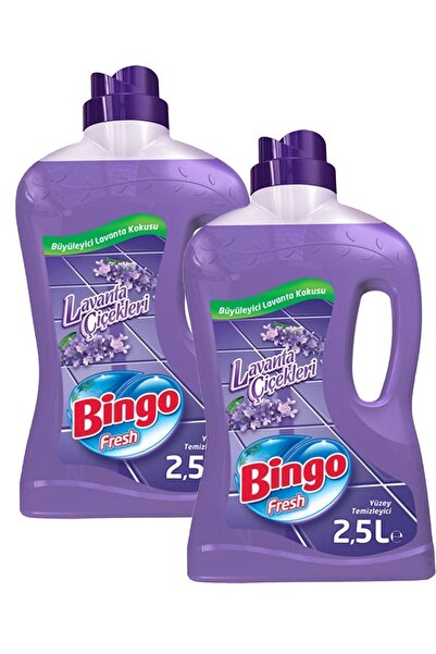 Bingo Yüzey Temizleyici 2,5lt Lavanta Çiçekleri ( 2 Adet )